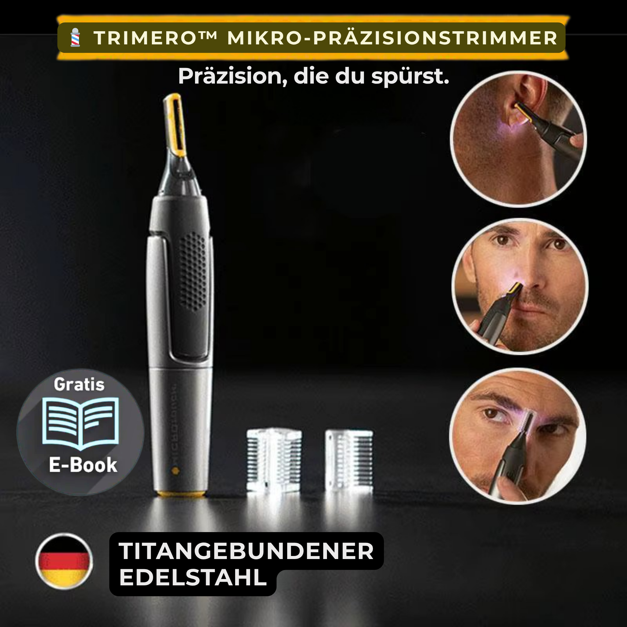 💈 TRIMERO™ – Präzision, die du fühlst.